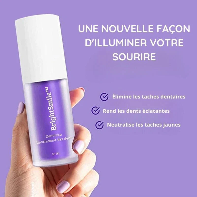 BrightSmile - Dentifrice de Blanchiment Dentaire