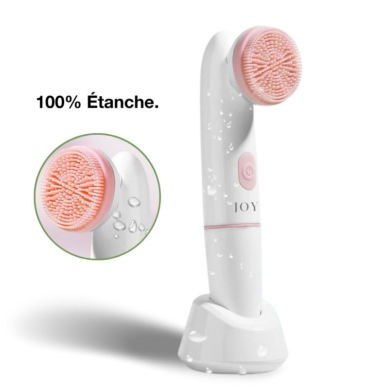 Brosse nettoyante pour le visage exclusif en silicone 2 en 1